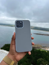 Load image into Gallery viewer, Grey Premium silicone apple case
