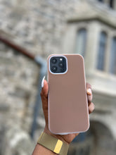 Load image into Gallery viewer, Brown  Premium silicone apple caseaa
