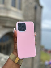 Load image into Gallery viewer, Soft Pink Premium silicone apple case
