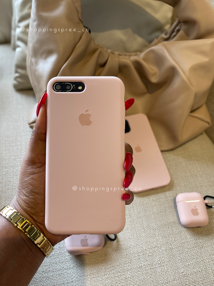 Luxury silicone designer airpod case (pink ) – ShoppingspreeCo.