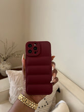 Load image into Gallery viewer, Maroon Puffer case
