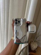 Load image into Gallery viewer, Luxury sliver case (can be bought with or without the popsocket)
