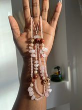 Load image into Gallery viewer, Gorgeous Long beaded Charms (sand pink )
