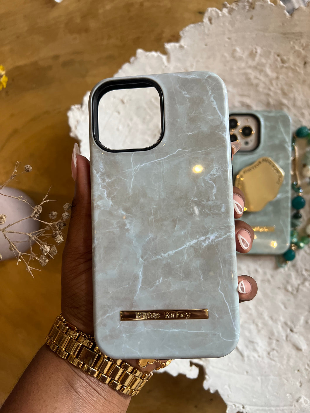Luxury Shockproof Green marble phonecase (The popsocket and charm are sold separately kindly pick Preferred combo)