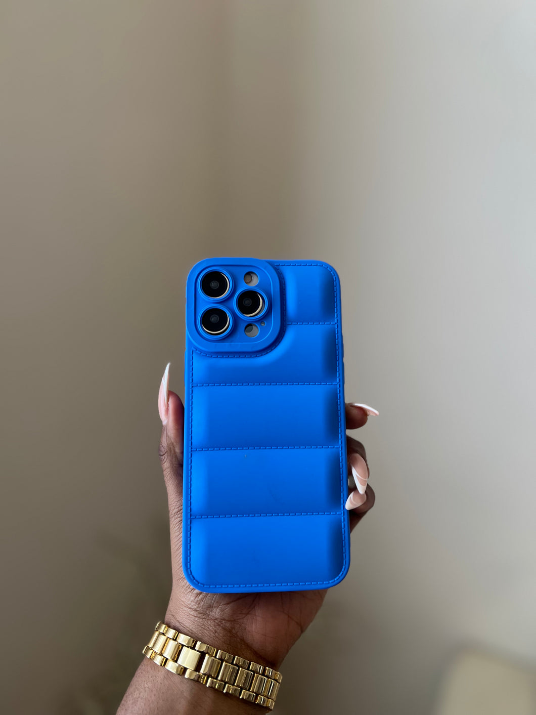 Blue Puffer case