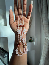 Load image into Gallery viewer, Gorgeous Long beaded Charms (sand pink )
