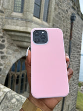 Load image into Gallery viewer, Soft Pink Premium silicone apple case
