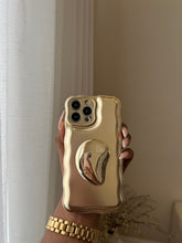 Load image into Gallery viewer, Luxury Gold  case (can be bought with or without the popsocket)
