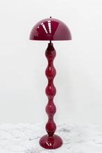 Load image into Gallery viewer, Burgundy Bubble Floor Lamp
