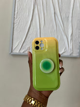 Load image into Gallery viewer, Green 2 toned popsocket case
