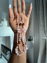 Load image into Gallery viewer, Gorgeous Long beaded Charms (sand pink )
