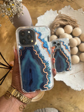 Load image into Gallery viewer, BLUE AMETHYST 2 in 1 SHOCKPROOF CASE
