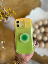 Load image into Gallery viewer, Green 2 toned popsocket case
