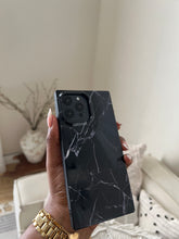 Load image into Gallery viewer, Rectangular black marble case
