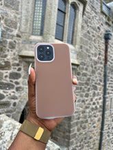 Load image into Gallery viewer, Brown  Premium silicone apple caseaa
