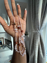 Load image into Gallery viewer, Gorgeous Long beaded Charms (sand pink )
