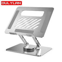 Load image into Gallery viewer, NEW 360° Rotating Laptop Stand Aluminum Stand available in sliver
