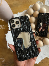 Load image into Gallery viewer, Gorgeous Black laser mirror case
