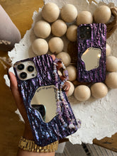 Load image into Gallery viewer, Gorgeous purple laser mirror case

