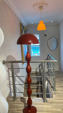 Load image into Gallery viewer, Burgundy Bubble Floor Lamp
