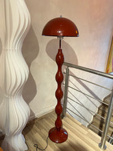 Load image into Gallery viewer, Burgundy Bubble Floor Lamp
