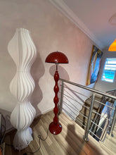 Load image into Gallery viewer, Burgundy Bubble Floor Lamp
