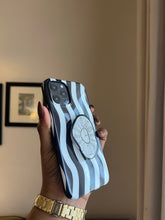 Load image into Gallery viewer, Monochrome clock popsocket case.

