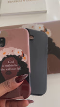 Load and play video in Gallery viewer, Protective God is within her  phonecase
