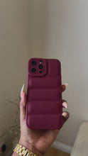 Load and play video in Gallery viewer, Maroon Puffer case

