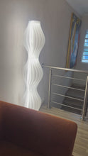 Load and play video in Gallery viewer, The wave floor lamp
