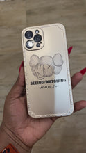 Load and play video in Gallery viewer, Gold Kaws phone case
