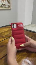 Load and play video in Gallery viewer, RED LUXURY PUFFER CASE
