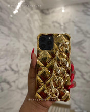 Load image into Gallery viewer, Gorgeous gold grip phone case
