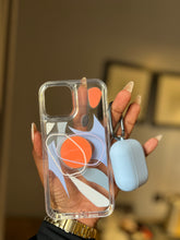 Load image into Gallery viewer, Transparent abstract popsocket case
