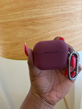 Load image into Gallery viewer, Wine silicone Airpod case
