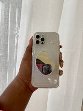 Load image into Gallery viewer, Gorgeous Transparent case with mirror POPSOCKET
