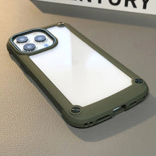 Load image into Gallery viewer, Transparent shockproof bumper case
