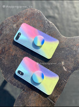 Load image into Gallery viewer, Rainbow popsocket case
