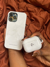 Load image into Gallery viewer, Signature clean marble Airpod case
