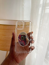 Load image into Gallery viewer, Gorgeous Transparent case with mirror POPSOCKET
