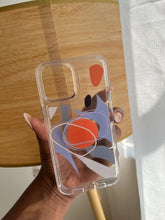 Load image into Gallery viewer, Transparent abstract popsocket case
