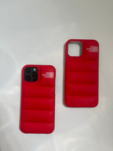 Load image into Gallery viewer, RED LUXURY PUFFER CASE
