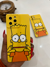 Load image into Gallery viewer, Rectangular Bart SIMPSON phonecase
