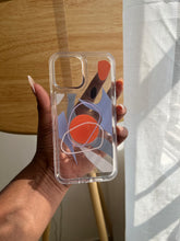 Load image into Gallery viewer, Transparent abstract popsocket case
