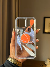 Load image into Gallery viewer, Transparent abstract popsocket case
