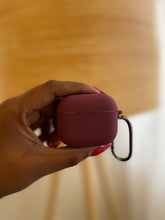 Load image into Gallery viewer, Wine silicone Airpod case
