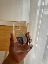 Load image into Gallery viewer, Gorgeous Transparent case with mirror POPSOCKET
