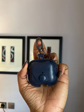 Load image into Gallery viewer, Leather airpod case (Blue)
