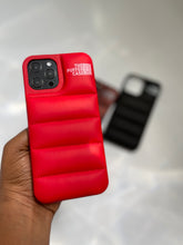 Load image into Gallery viewer, RED LUXURY PUFFER CASE
