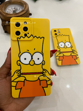 Load image into Gallery viewer, Rectangular Bart SIMPSON phonecase
